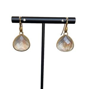 Champagne Crystal Earrings